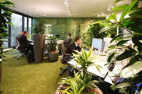 Image Result For Office With Plants Office Interior Design Green