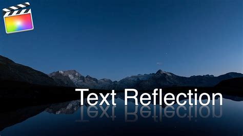 Use these 15 essential tips for final cut pro and learn how to manage files, use effects, create iconic film looks, or even swap out a green screen. Final Cut Pro X - テキストを鏡面反射の文字「Text Reflection」にする方法 - YouTube