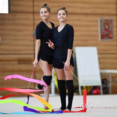 Dina And Arina Averina Russia🇷🇺 📸 Oleg Naumov Identical Twins Tokyo 2020 European