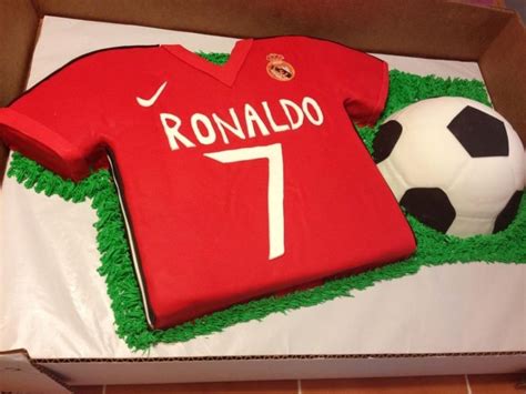 Real Madrid Soccer Cake Soccer Cake Soccer Birthday Cakes Soccer