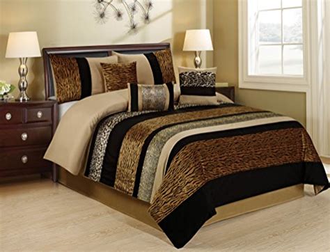 The latest ones are on mar 20, 2021 6 new discount comforter sets results have been found in the. 7 Piece Sambar Animal Kingdom Safari Comforter Sets Queen ...