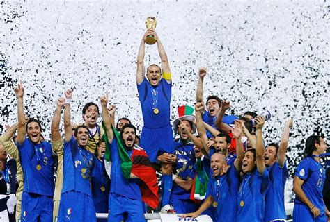 The authors of the procured all necessary licences, so in virtual reality we can see 12 authentic. Italy 2006 - World Cup Winners - ESPN