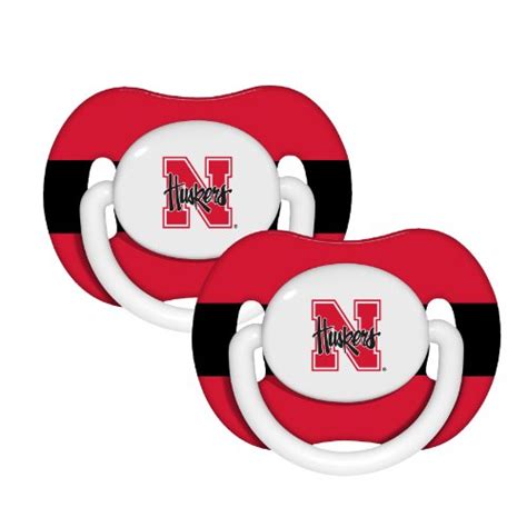 Ncaa Nebraska Cornhuskers 2 Pack Pacifier