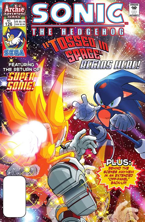 Archie Sonic The Hedgehog Issue 126 Sonic News Network Fandom