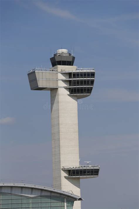 Air Traffic Control Tower At John F Kennedy International Airport