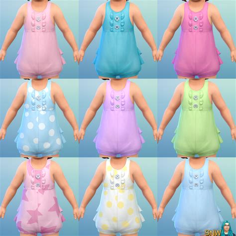 The Sims 4 Toddler Stuff Cas Overview Snw