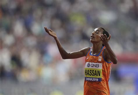 Hassan took the lead with 600 i knew i could run fast but the first 800 was a bit slow, so after that i wasn't thinking it would be a world record, hassan said in a statement from the. The Latest: Hassan wins gold in 10,000, 4 months after ...