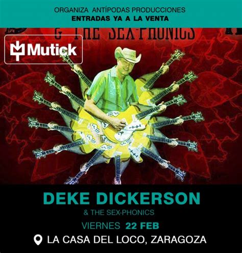 Concierto De Deke Dickerson The Sex Phonics En Zaragoza Comprar Free Download Nude Photo Gallery