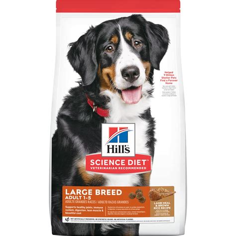 Hill's science diet large breed puppy food feeding chart. Hill's® Science Diet® Adult Large Breed Lamb Meal & Brown ...