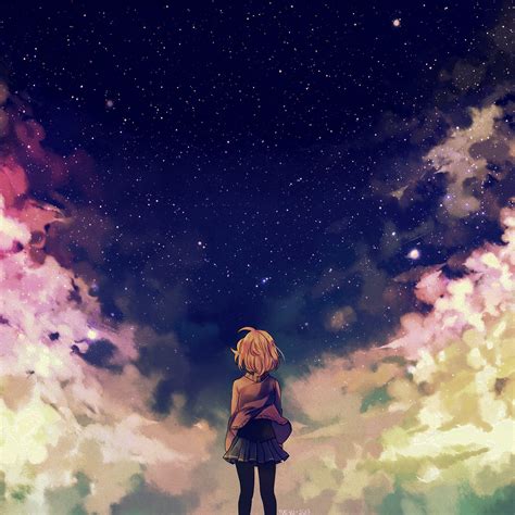 29 Anime Space Girl Wallpaper Anime Wallpaper