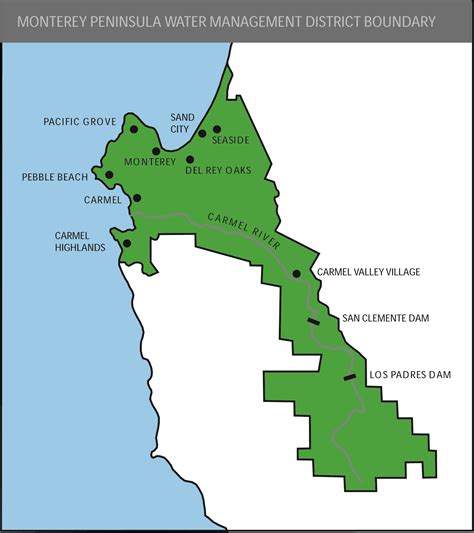 Municipal Water Service Boundaries In Southern Monterey Bay Region Ccows Wiki