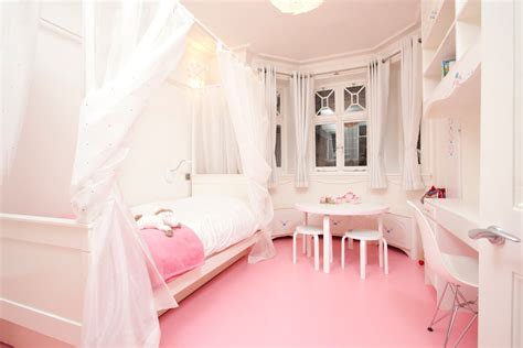 Girls all pink bedroom interior. 23+ Chic Teen Girls Bedroom Designs, Decorating Ideas ...