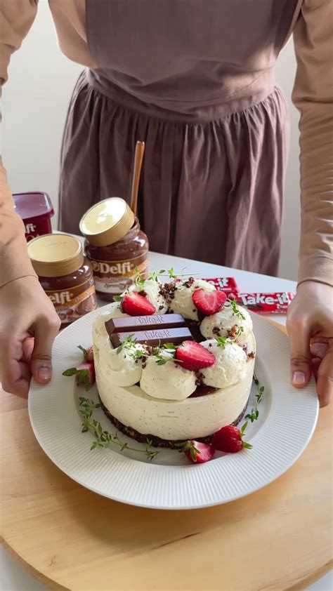ⁿ On Twitter Chocolate Hazelnut Cheesecake With Delfi 🍫 Azssukhy0v Twitter