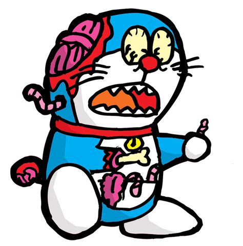 Gambar Doraemon Zombie