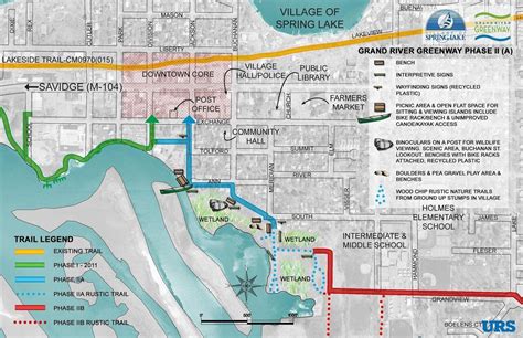 Public Hearings Set For Spring Lakes Grand River Greenway Project