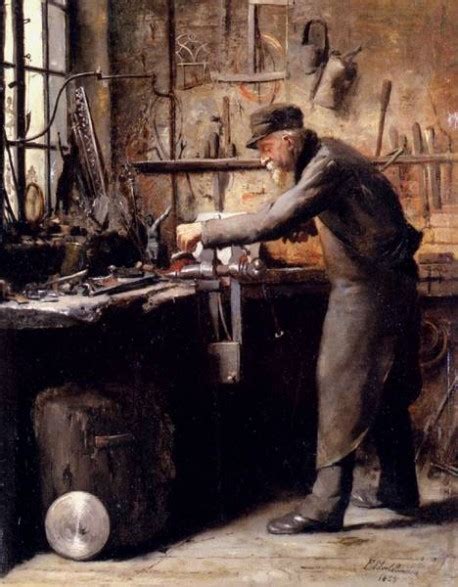 The Carpenter By Frans Mortelmans
