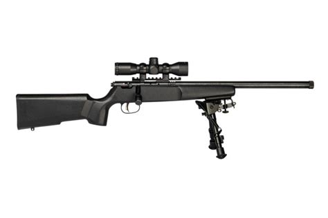 Savage Rascal Target Xp 22lr Bolt Action Rimfire Rifle With Scope And