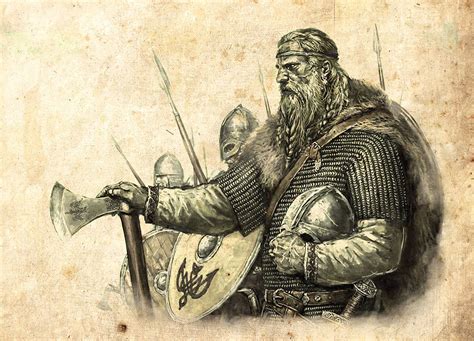 Ilustraci N Cl Sica De Ragnar Lodbrok Vikings Tatuajes Vikingos Guerrero Vikingo Y Vikingos