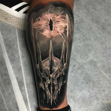 Lord Of The Rings Tattoo By Damon Tattoos Lord Of The Rings Tattoo Hand Tattoos For Guys