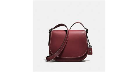 Coach Saddle Bag 23 In Glovetanned Leather Lyst Canada