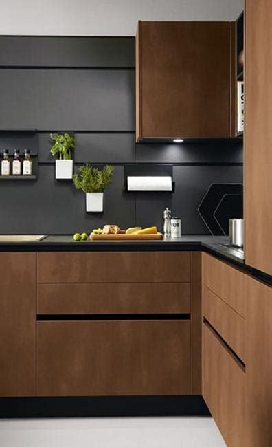 Sleek Contemporary Kitchen Cabinets Minimalist Handles
