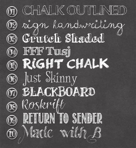 Free Chalk Font Chalk Fonts Chalk Typography Sign Fonts Typography