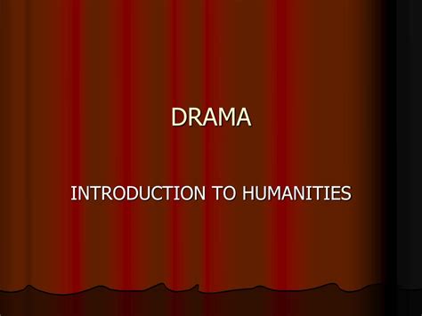 Ppt Drama Powerpoint Presentation Free Download Id1564669