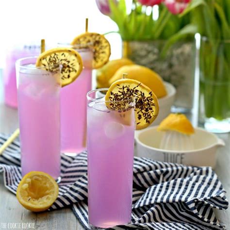 Lavender Lemonade The Cookie Rookie Holiday Drinks Alcohol