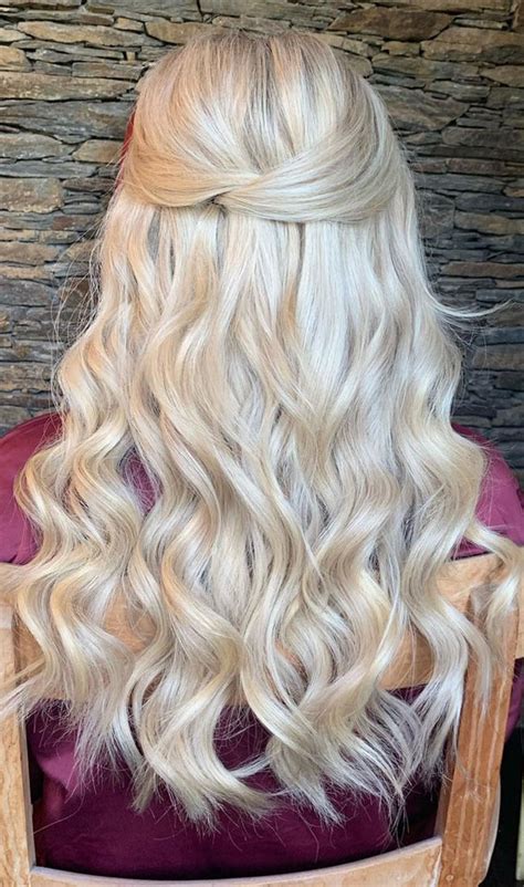 40 Best Prom Hairstyles For 2023 Voluminous Half Up Long Hair