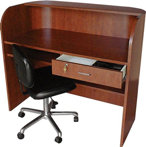 Qse Deluxe Radius Front Reception Desk Veeco Salon Furniture Design
