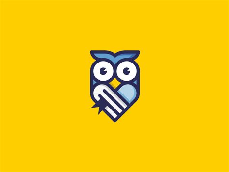 Educational Owl Logo By Leandro Bos On Dribbble