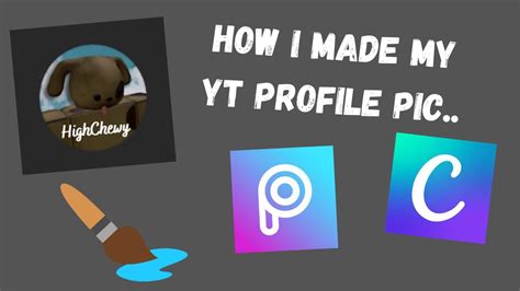 How I Made My Yt Profile Pic Youtube