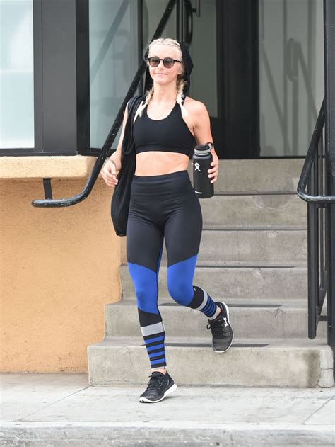 Julianne Hough Leaving A Gym In Los Angeles 932016 Celebmafia