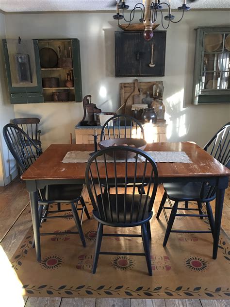 Pin By Linda Talbot On My Prim Home Colonial Dining Room Primitive