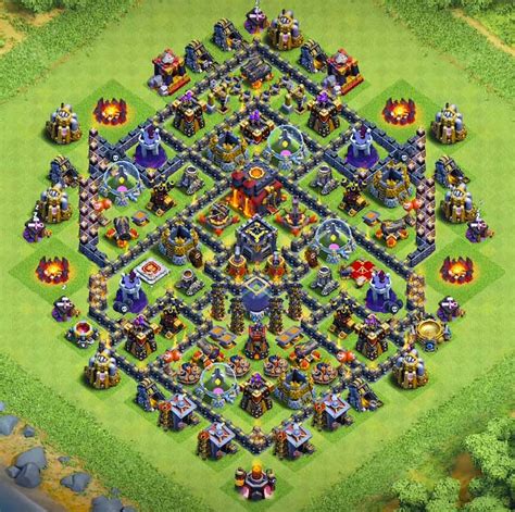 Get your top nine grid photo! 12+ TH9 Trophy Base Links** 2020 | Latest