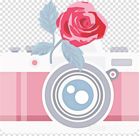 Camera Flower Clipart Floral Design Rose Interior Design Services