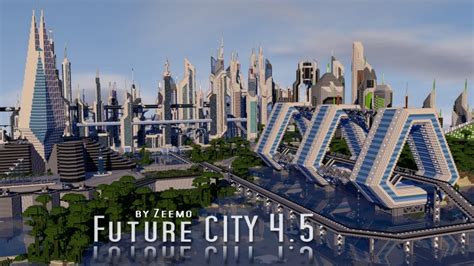 Minecraft Futuristic Cities