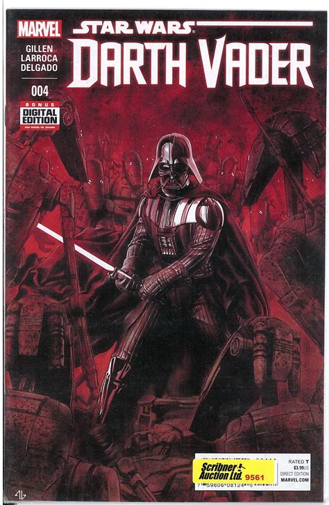 Marvel Star Wars Darth Vader 004 Gillen Larroca Delgado Bonus