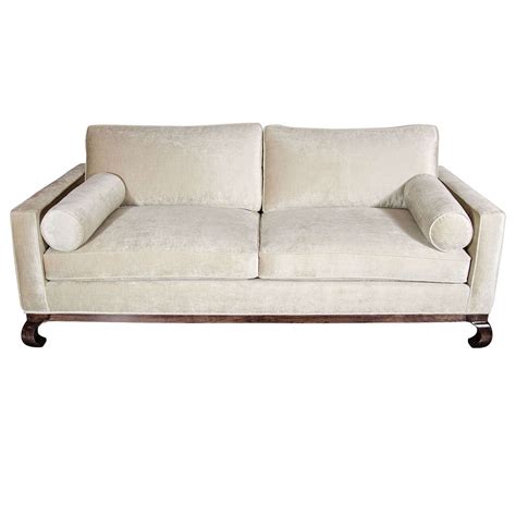 Sophisticated Mid Century Modern Asian Inspired Sofa At 1stdibs Asian