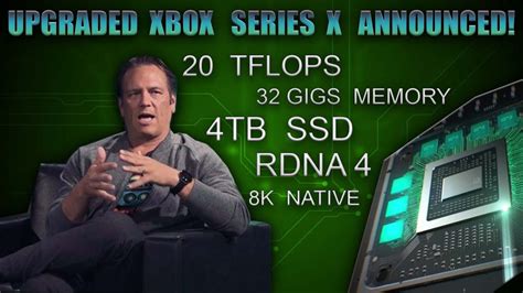 Phil Spencer Announces Upgraded Xbox Series X With 20 Tflops Rdna 4