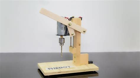 82 Minute How To Make A Drill Press Machine At Home Using 775 Motor For