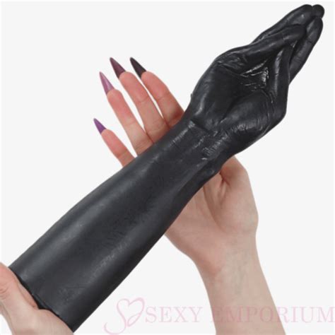 Fist Dildo Huge Thick Fisting Sex Toy Realistic Rubber Real Feel Hand