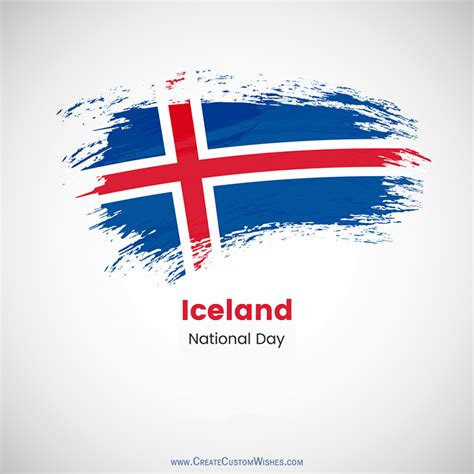 This page provides you the most shubh, auspicious date and time for tamil hanumath jayanthi vrat, fasting date in the year 2021 for boydton, virginia, united states. Greetings Card for Icelandic National Day | Create Custom Wishes