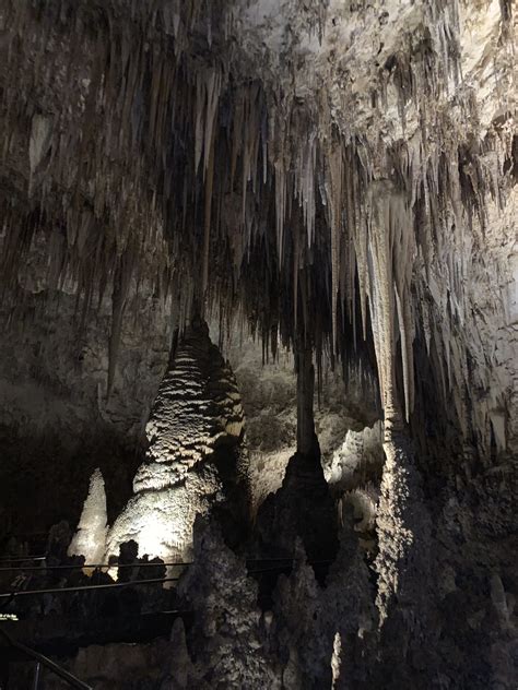 Stalactites And Stalagmites At Carlsbad Caverns National Park Travel