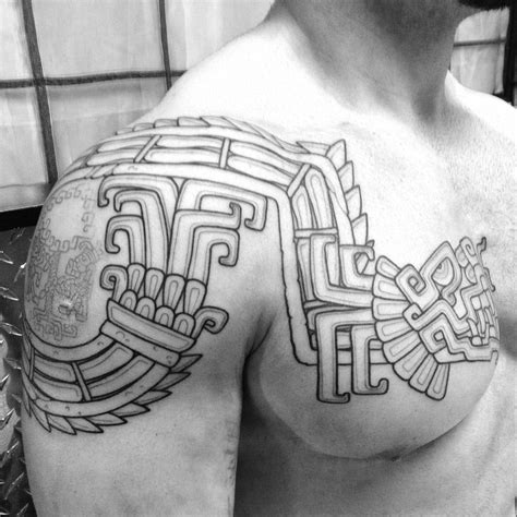 Tatouage Azt Que Tatouages Maya Tatouages D Art Mexicain
