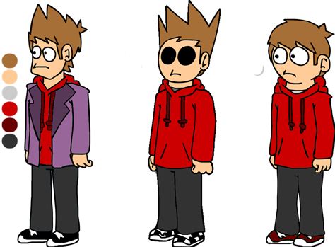 Eddsworld But Its A Crappy Tord Colorswap Model Sheet By