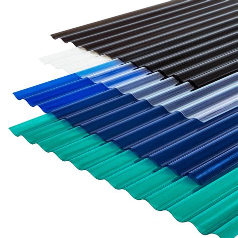 Sequentia X 8 Ft Corrugated Clear Fiberglass Roof Panel In 49 Off