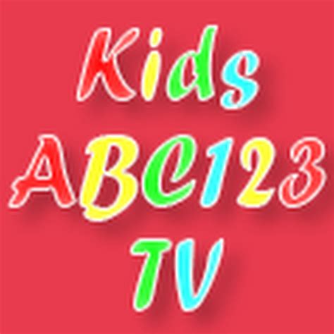 Kids Abc123 Tv Youtube