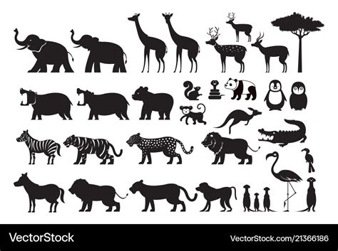 15 Silhouette Of Wild Animals Tips Temal