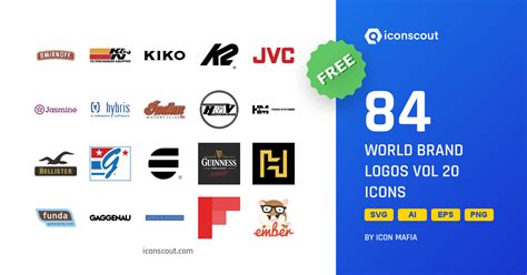 Download World Brand Logos Vol 20 Icon Pack Available In Svg Png